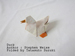 alt : Photo Origami Duck, Author : Stephen Weiss, Folded by Tatsuto Suzuki